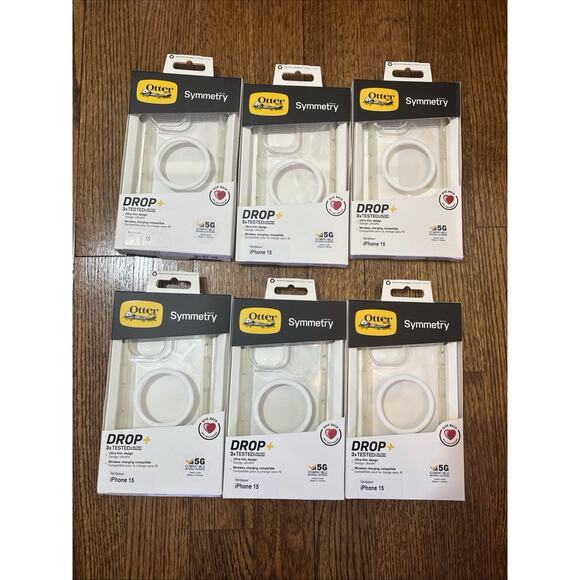 Symmetry Series iPhone 15 Clear Case Ships same Day - Picture 1 of 2